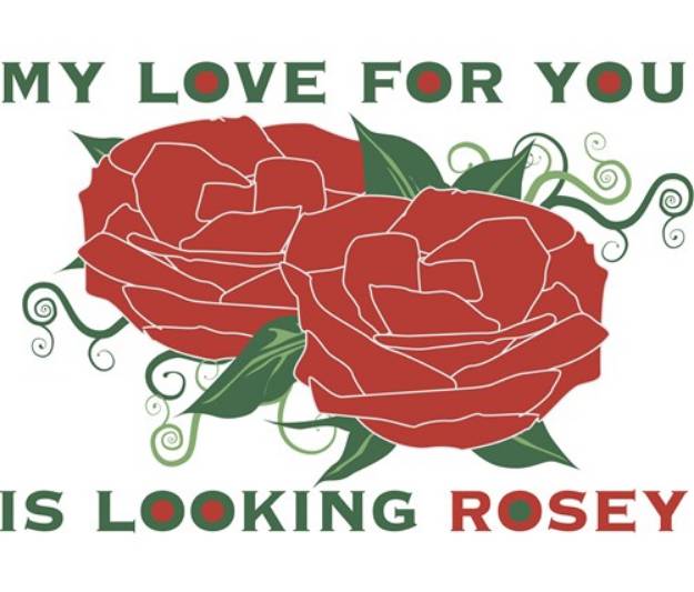 Picture of Looking Rosey SVG File
