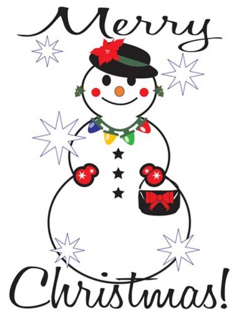 Picture of Merry Christmas! SVG File