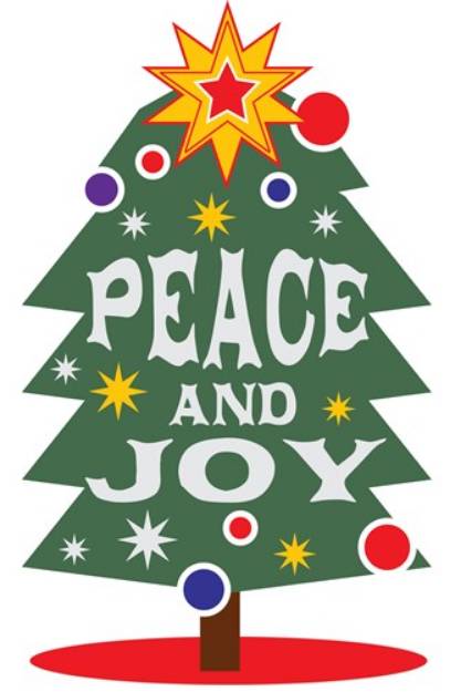 Picture of Peace And Joy SVG File
