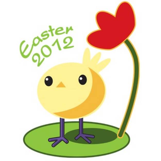 Picture of Easter 2012 SVG File