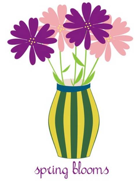 Picture of Spring Blooms SVG File