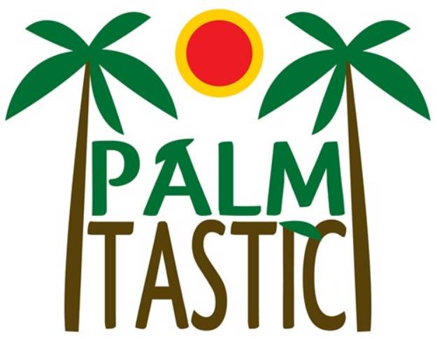 Picture of Palm Tastic SVG File
