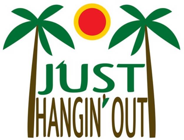 Picture of Just Hangin Out SVG File