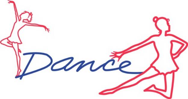 Picture of Dance Girls SVG File