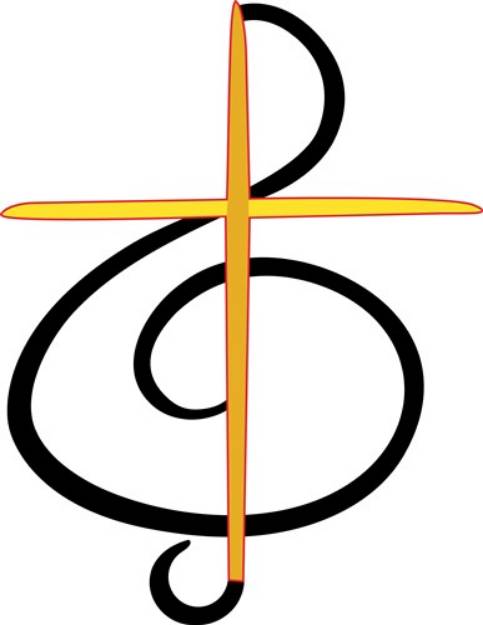 Picture of Church Musician SVG File