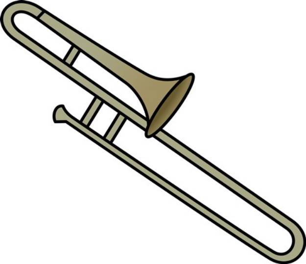 Picture of Trombone SVG File
