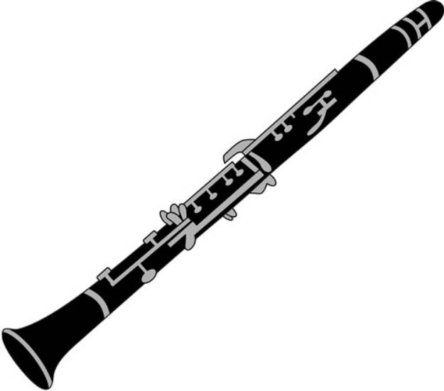 Picture of Clarinet SVG File