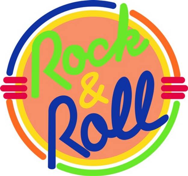 Picture of Rock And Roll SVG File