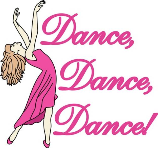 Picture of Dance Lady SVG File