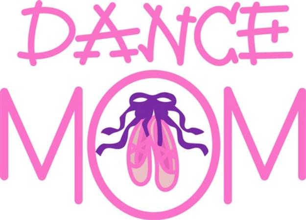 Picture of Dance Mom SVG File