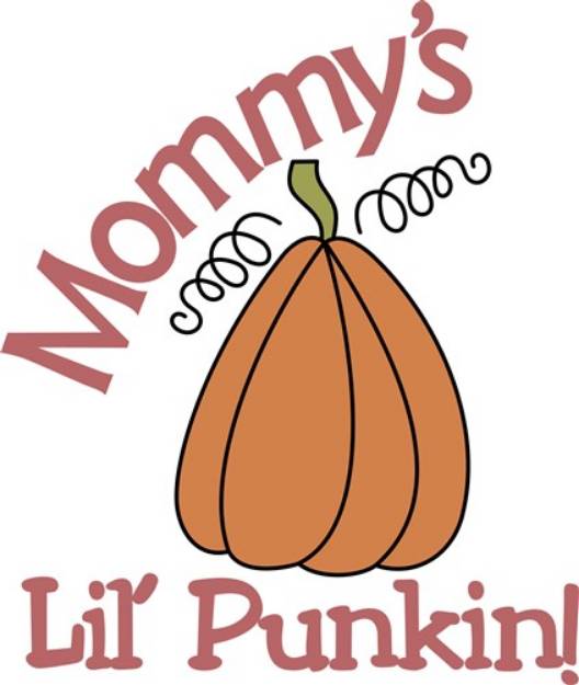 Picture of Mommys Lil Punkin SVG File