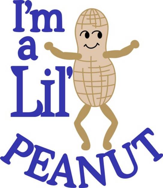 Picture of Im A Lil Peanut SVG File