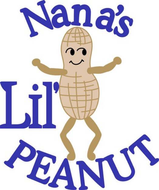 Picture of Nanas Lil Peanut SVG File