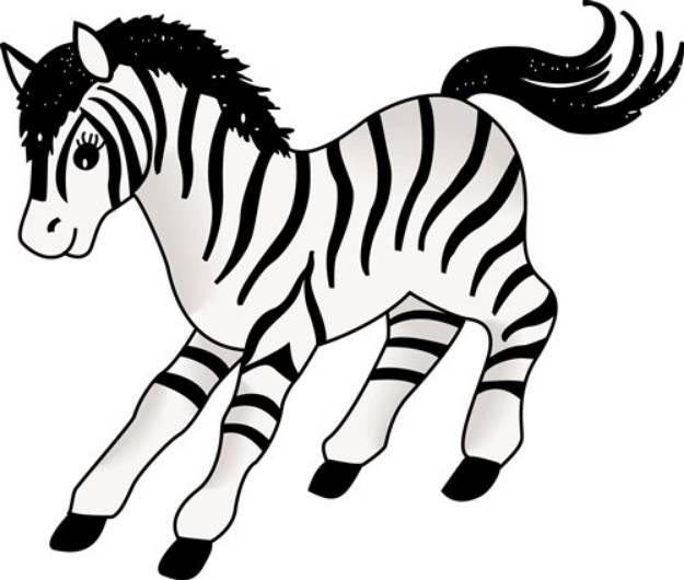 Picture of Zebra SVG File