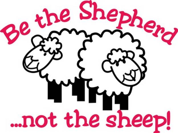 Picture of Be the Shepherd SVG File