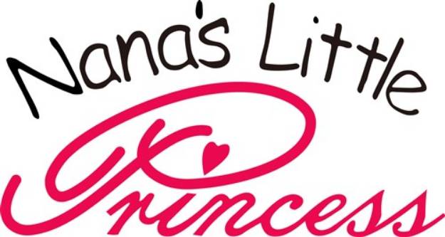 Picture of Nanas Little Princess SVG File