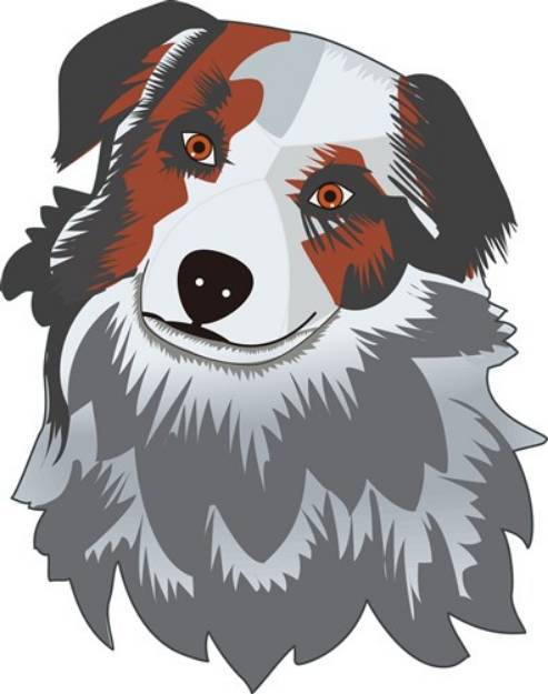 Picture of Aussie Face SVG File