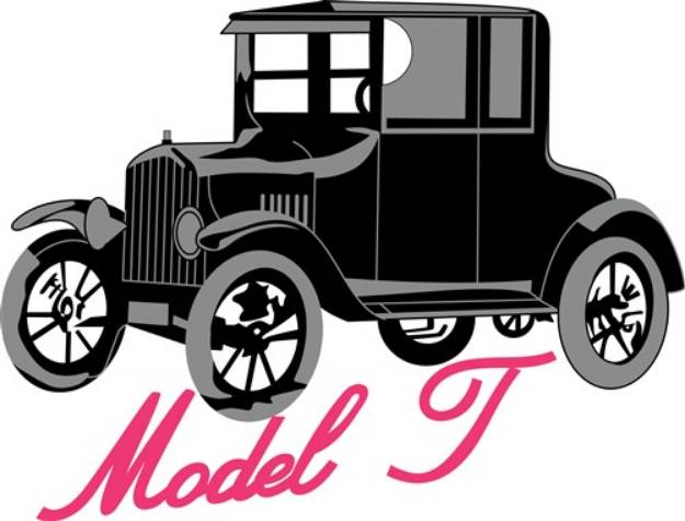 Picture of Model T SVG File