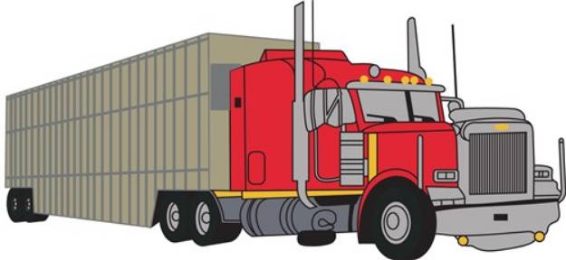 Picture of Livestock Truck SVG File