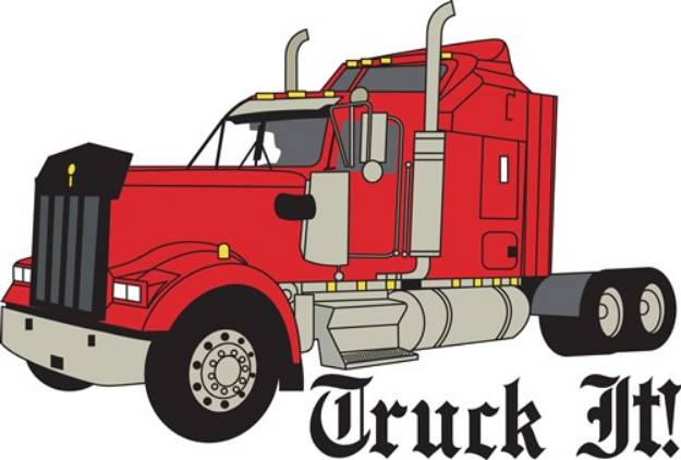 Picture of Truck It! SVG File