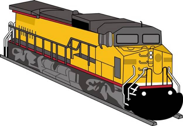 Picture of Locomotive SVG File
