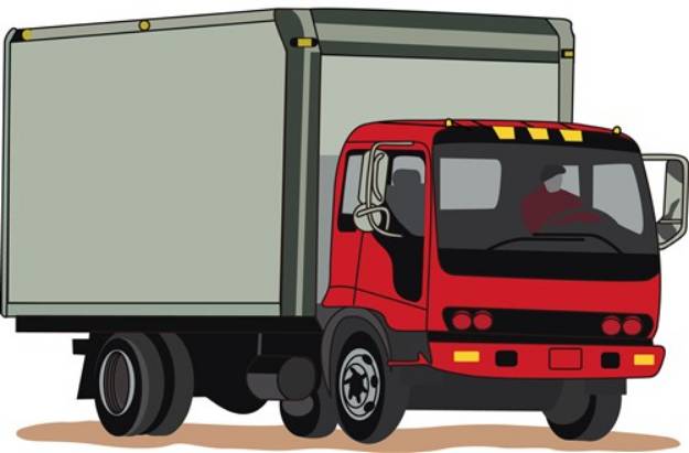 Picture of Cargo Truck SVG File