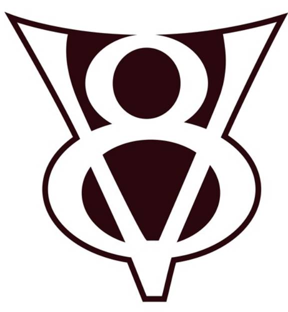 Picture of V8 Symbol SVG File