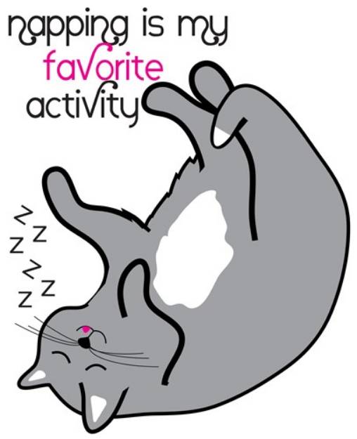 Picture of My Favorite Activity SVG File