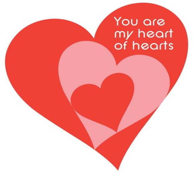 Picture of Heart Of Hearts SVG File