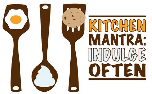 Picture of Kitchen Mantra SVG File