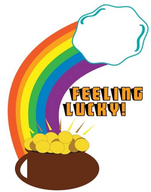 Picture of Feeling Lucky SVG File
