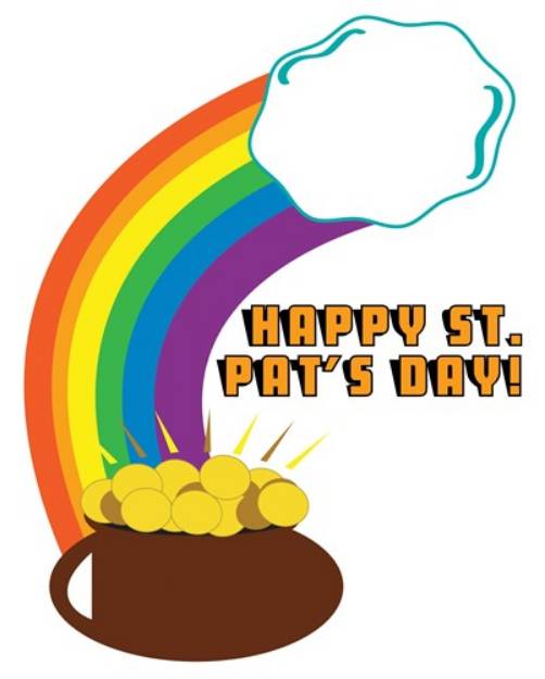Picture of Happy St PatsDay SVG File