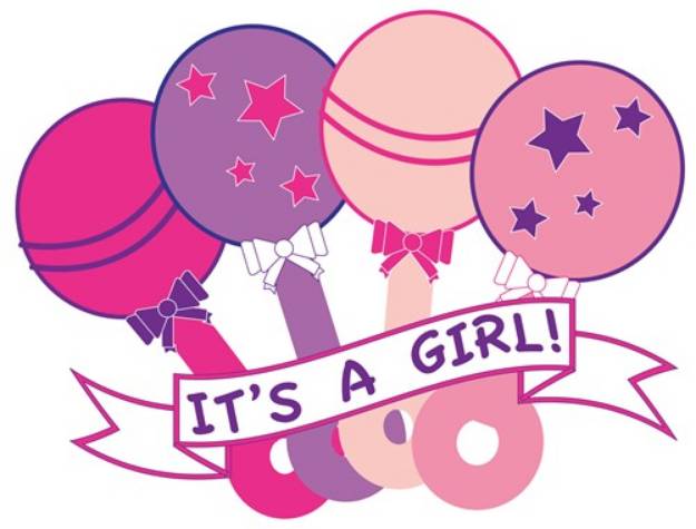 Picture of Its A Girl! SVG File