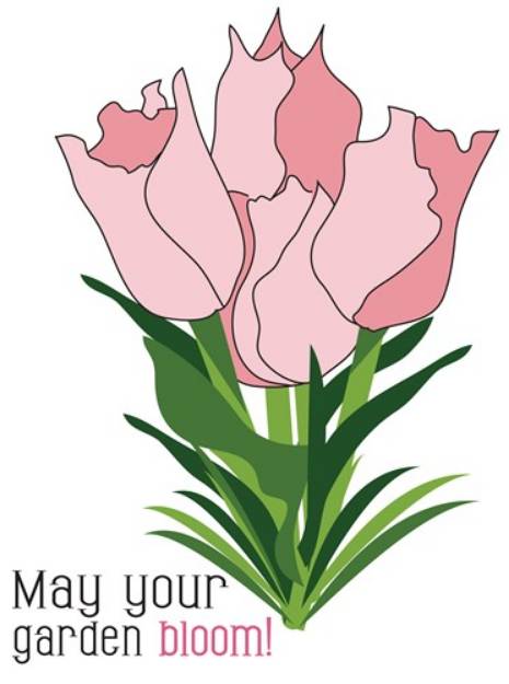 Picture of Garden Bloom SVG File