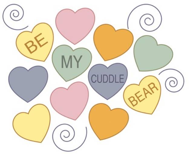 Picture of My Cuddle Bear SVG File