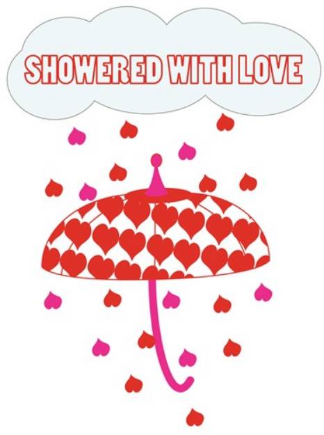 Picture of Showered With Love SVG File