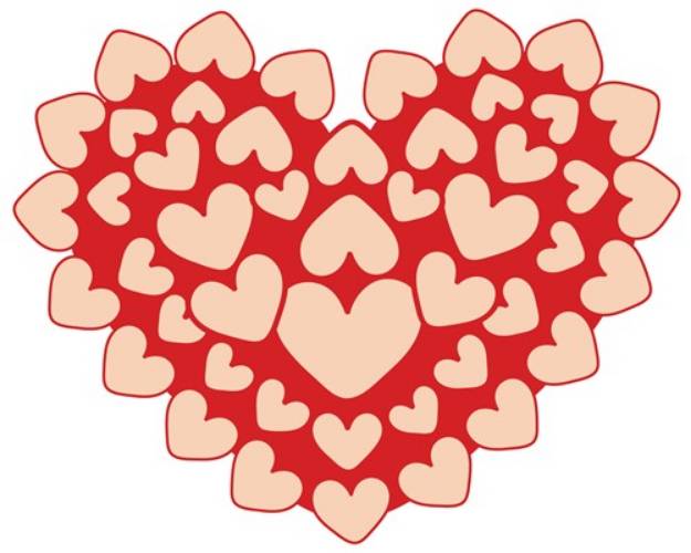 Picture of Happy Hearts SVG File