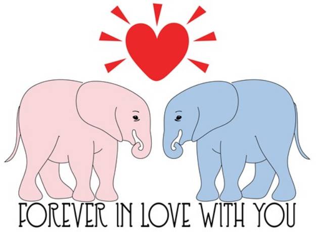 Picture of Forever In Love SVG File