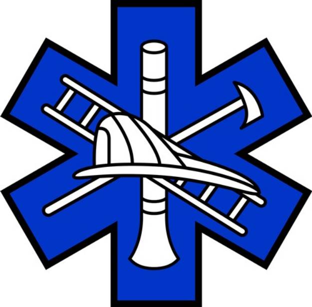 Picture of Fire and EMS Logo SVG File