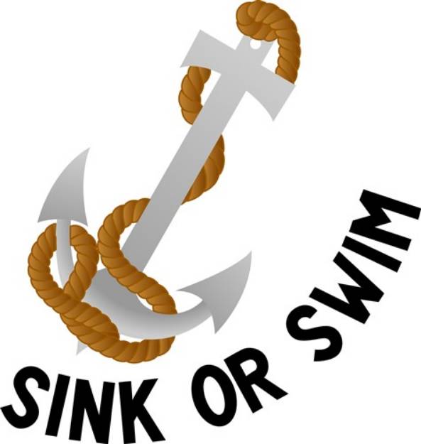 Picture of Sink Or Swim SVG File