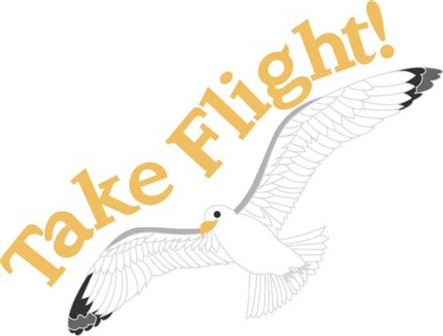 Picture of Take Flight SVG File