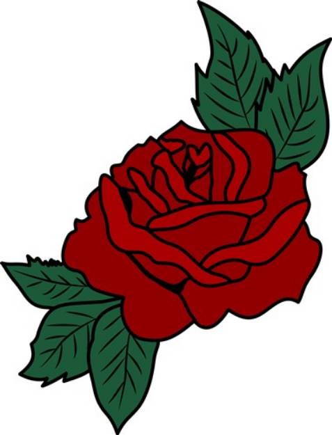 Picture of Rose SVG File