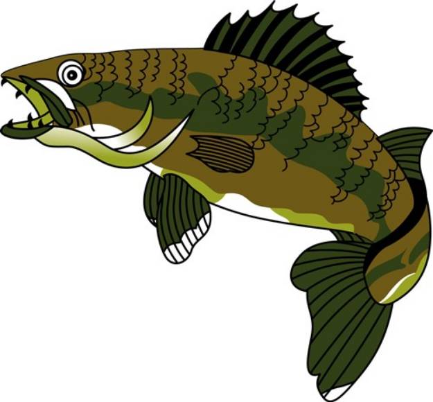 Picture of Walleye SVG File