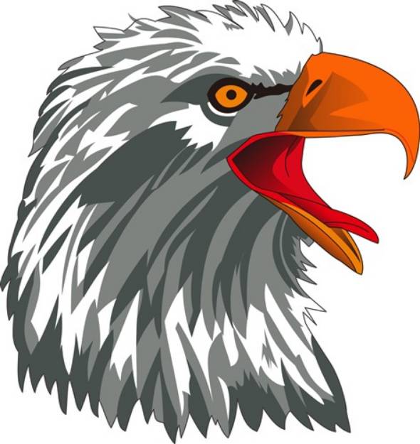 Picture of Eagle Head SVG File