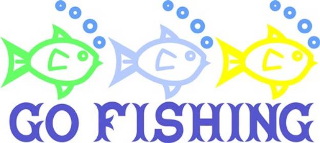 Picture of Go Fishing SVG File