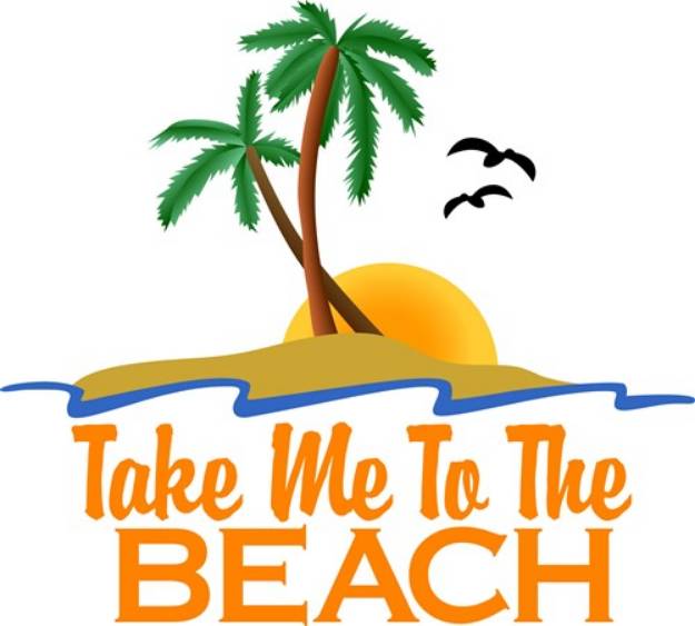Picture of To The Beach SVG File