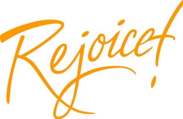 Picture of Rejoice SVG File