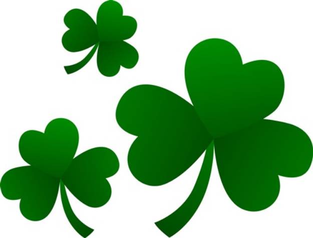 Picture of Clovers SVG File