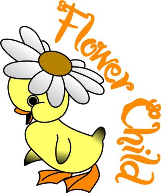 Picture of Flower Child SVG File