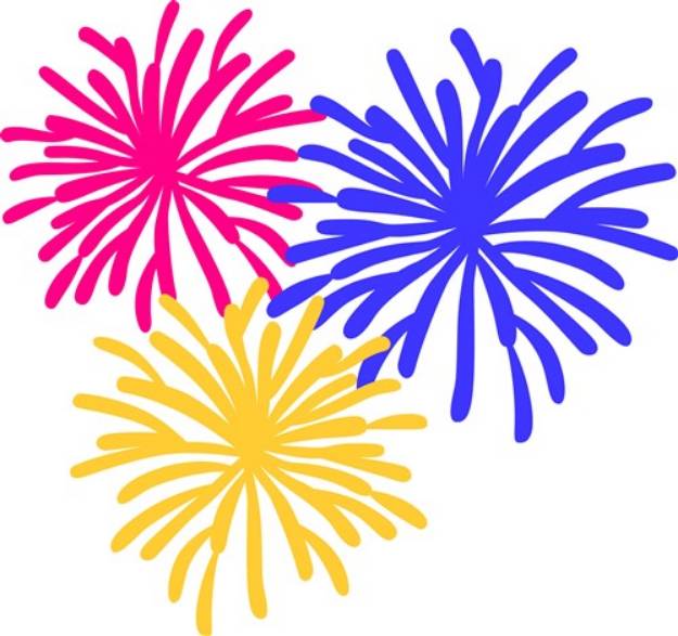 Picture of Fireworks SVG File